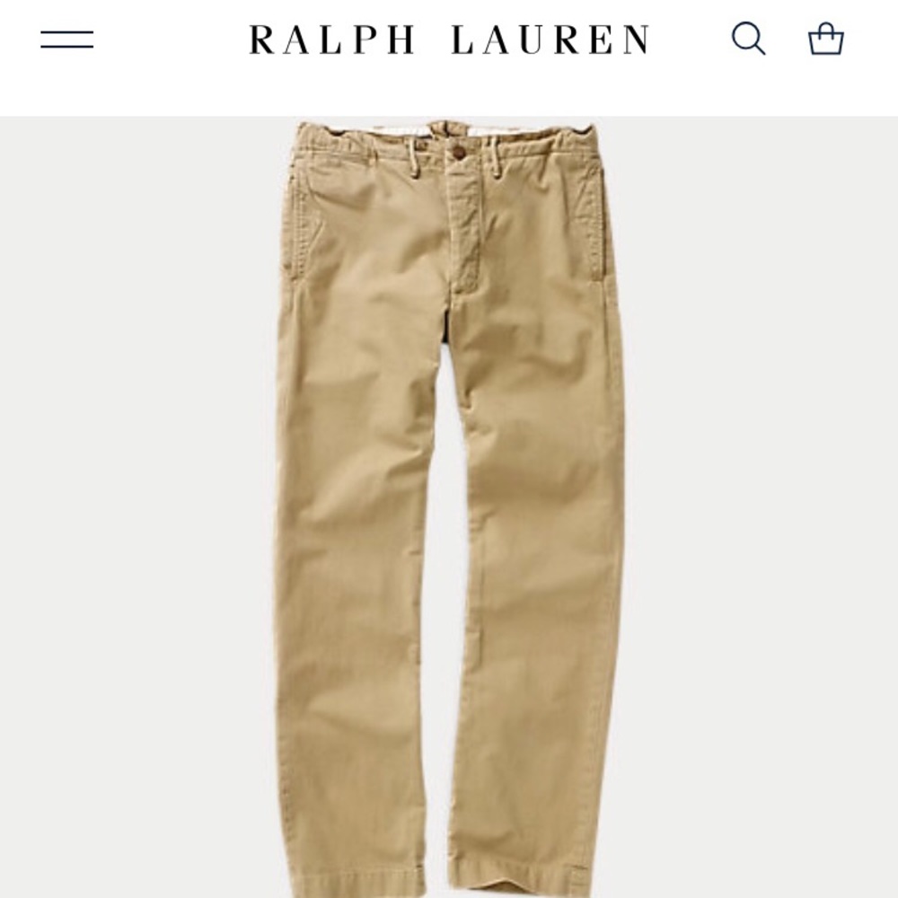 Men’s chino kahki pant